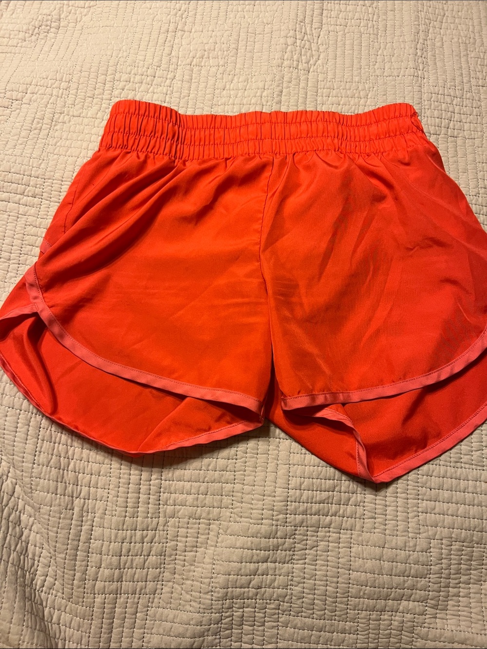 Athletic Works Neon Orange Women’s Athletic Shorts